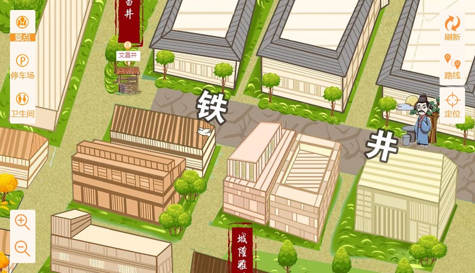 白碱滩智慧景区：手绘地图与语音导览的完美融合